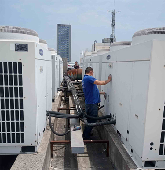 北京市中央空调制热和不制冷系统维修方法